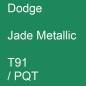 Preview: Dodge, Jade Metallic, T91 / PQT.